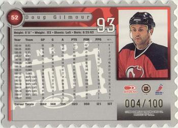 1997-98 Donruss Priority - Stamp of Approval #52 Doug Gilmour Back