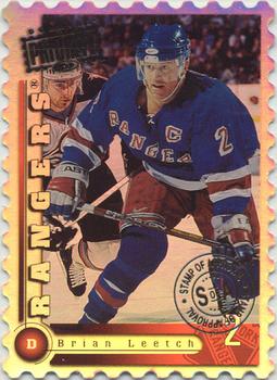 1997-98 Donruss Priority - Stamp of Approval #74 Brian Leetch Front