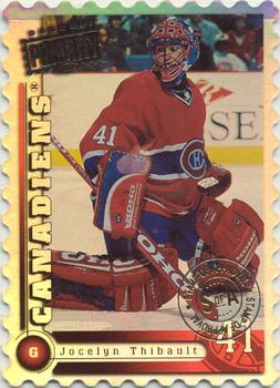 1997-98 Donruss Priority - Stamp of Approval #78 Jocelyn Thibault Front