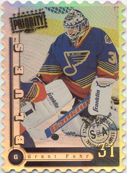 1997-98 Donruss Priority - Stamp of Approval #82 Grant Fuhr Front