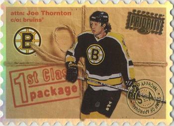 1997-98 Donruss Priority - Stamp of Approval #207 Joe Thornton Front