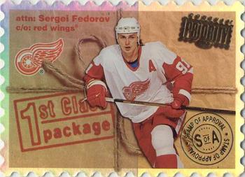  1997-98 Leaf Hockey #135 Sergei Fedorov Detroit Red