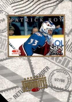 1997-98 Donruss Priority - Stamps #NNO Patrick Roy Front