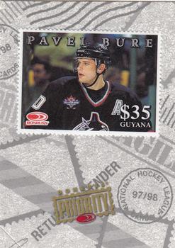 1997-98 Donruss Priority - Stamps #NNO Pavel Bure Front