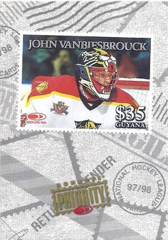 1997-98 Donruss Priority - Stamps #NNO John Vanbiesbrouck Front