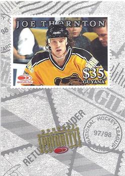 1997-98 Donruss Priority - Stamps #NNO Joe Thornton Front
