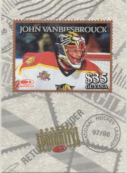 1997-98 Donruss Priority - Stamps Bronze #NNO John Vanbiesbrouck Front