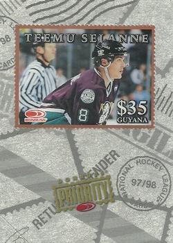 1997-98 Donruss Priority - Stamps Bronze #NNO Teemu Selanne Front