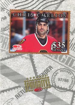 1997-98 Donruss Priority - Stamps Bronze #NNO Chris Chelios Front