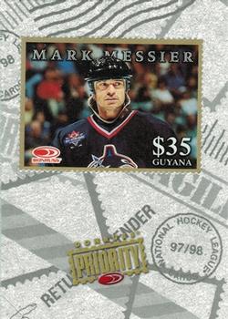 1997-98 Donruss Priority - Stamps Gold #NNO Mark Messier Front