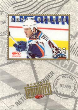 1997-98 Donruss Priority - Stamps Gold #NNO Bryan Berard Front