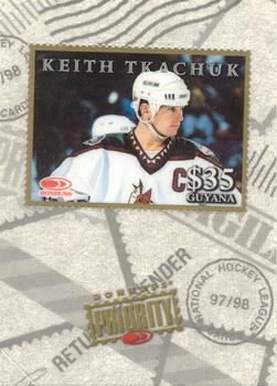 1997-98 Donruss Priority - Stamps Gold #NNO Keith Tkachuk Front