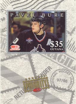 1997-98 Donruss Priority - Stamps Silver #NNO Pavel Bure Front