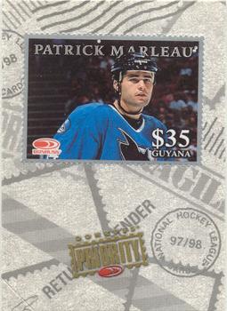 1997-98 Donruss Priority - Stamps Silver #NNO Patrick Marleau Front