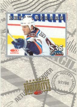 1997-98 Donruss Priority - Stamps Silver #NNO Bryan Berard Front