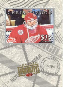 1997-98 Donruss Priority - Stamps Silver #NNO Chris Osgood Front