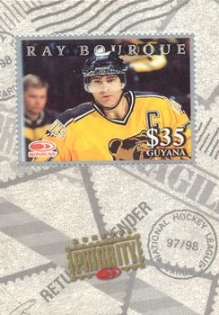 1997-98 Donruss Priority - Stamps Silver #NNO Ray Bourque Front