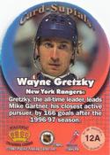 1997-98 Pacific Crown Collection - Card-Supials Minis #12A Wayne Gretzky Back