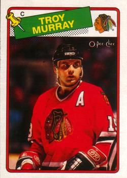 1988-89 O-Pee-Chee #106 Troy Murray Front