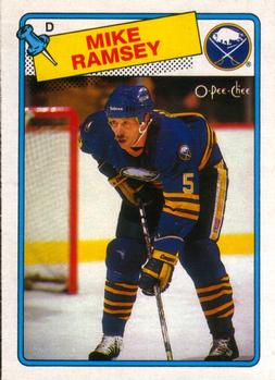1988-89 O-Pee-Chee #133 Mike Ramsey Front