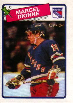 1988-89 O-Pee-Chee #13 Marcel Dionne Front