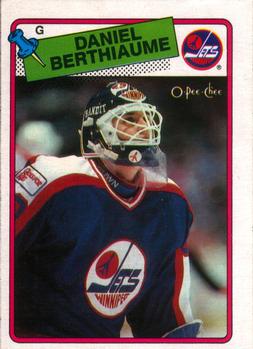 1988-89 O-Pee-Chee #142 Daniel Berthiaume Front