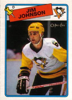 1988-89 O-Pee-Chee #148 Jim Johnson Front