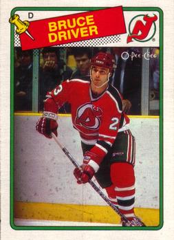 1988-89 O-Pee-Chee #157 Bruce Driver Front
