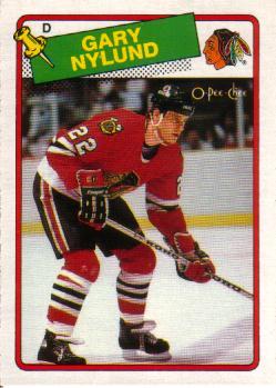 1988-89 O-Pee-Chee #15 Gary Nylund Front