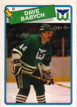 1988-89 O-Pee-Chee #164 Dave Babych Front