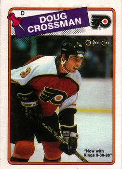 1988-89 O-Pee-Chee #197 Doug Crossman Front