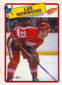 1988-89 O-Pee-Chee #240 Lee Norwood Front