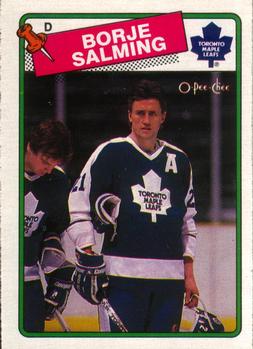 1988-89 O-Pee-Chee #247 Borje Salming Front