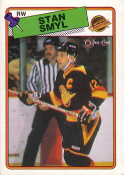 1988-89 O-Pee-Chee #253 Stan Smyl Front