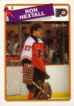 1988-89 O-Pee-Chee #34 Ron Hextall Front