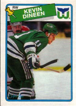 1988-89 O-Pee-Chee #36 Kevin Dineen Front