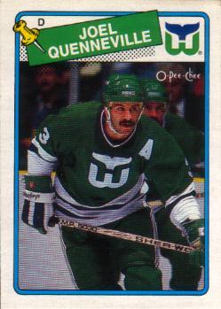1988-89 O-Pee-Chee #3 Joel Quenneville Front