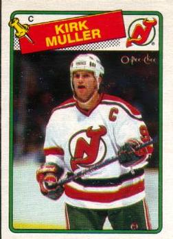 1988-89 O-Pee-Chee #84 Kirk Muller Front