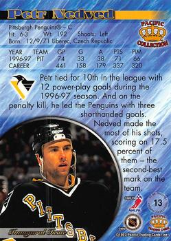 1997-98 Pacific Crown Collection - Copper #13 Petr Nedved Back