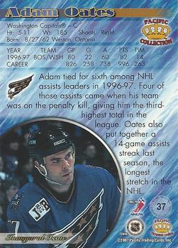 1997-98 Pacific Crown Collection - Copper #37 Adam Oates Back