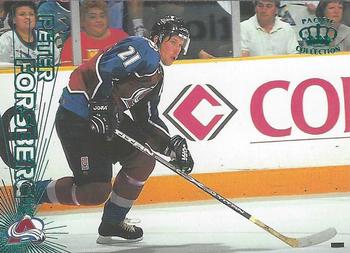 1997-98 Pacific Crown Collection - Emerald Green #21 Peter Forsberg Front