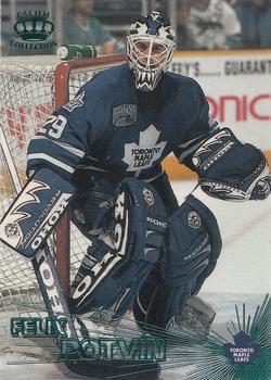 1997-98 Pacific Crown Collection - Emerald Green #29 Felix Potvin Front