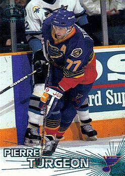 1997-98 Pacific Crown Collection - Emerald Green #32 Pierre Turgeon Front