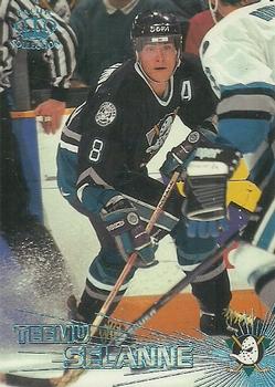 1997-98 Pacific Crown Collection - Ice Blue #8 Teemu Selanne Front