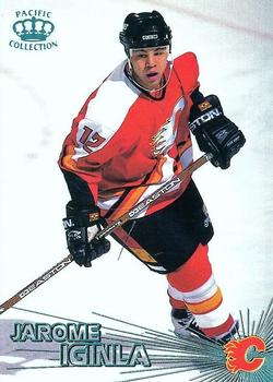 1997-98 Pacific Crown Collection - Ice Blue #12 Jarome Iginla Front