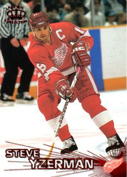 1997-98 Pacific Crown Collection - Red #19 Steve Yzerman Front