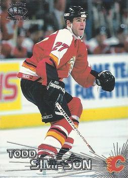 1997-98 Pacific Crown Collection - Silver #73 Todd Simpson Front