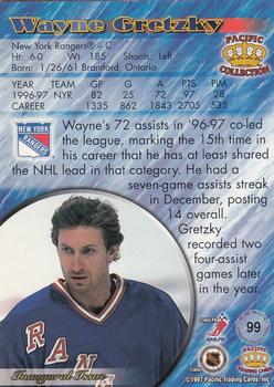 1997-98 Pacific Crown Collection - Silver #99 Wayne Gretzky Back