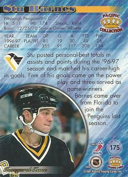 1997-98 Pacific Crown Collection - Silver #175 Stu Barnes Back