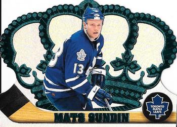 1997-98 Pacific Crown Royale - Emerald Green #132 Mats Sundin Front
